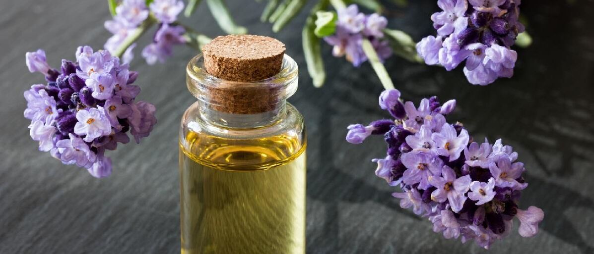 Lavender oil gives beautiful skin