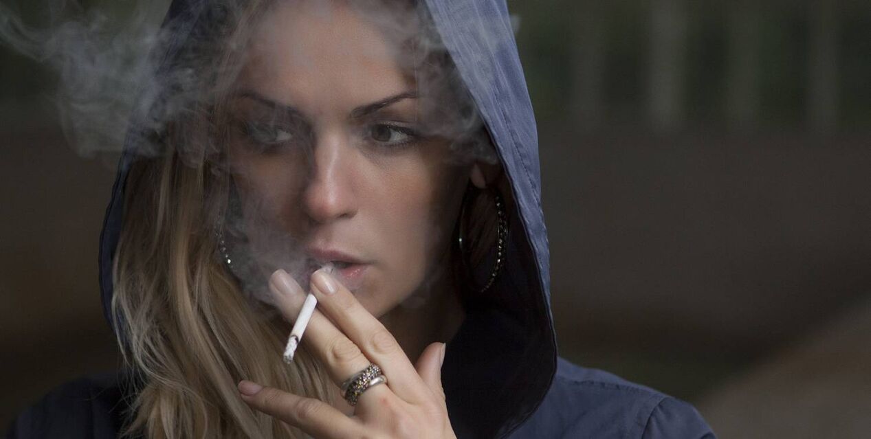 Smoking is a cause of facial aging