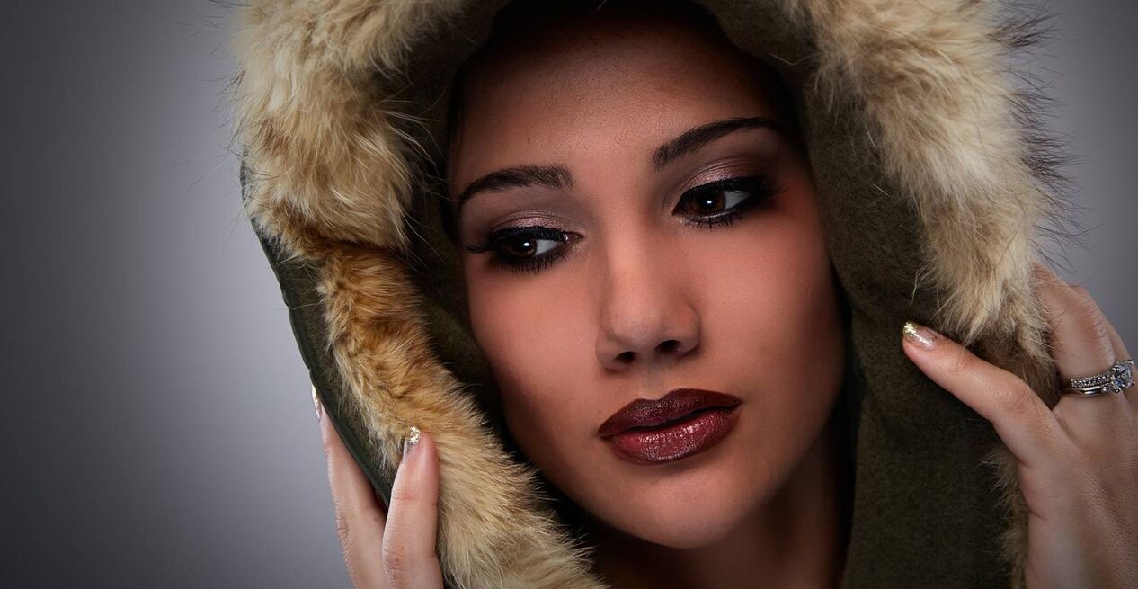 face after skin tightening with threads for rejuvenation